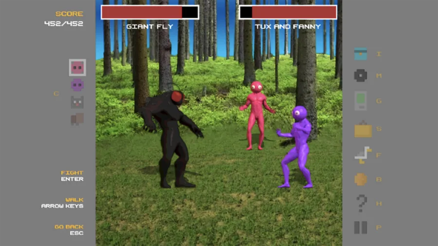 Tux and Fanny gameplay screenshot 1